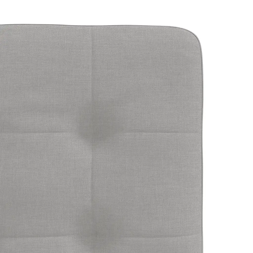 vidaXL Sedie da Pranzo 4 pz Grigio Nuvola in Tessuto