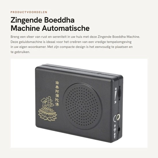 Macchina di Sostegno Sonoro Automatica per Decorazione della Casa - Senza Batterie