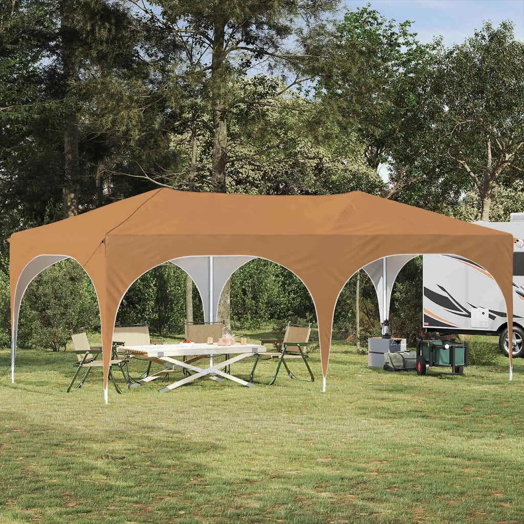 Tenda per feste a pop-up Beige 575 x 288 x 245 cm 42019881