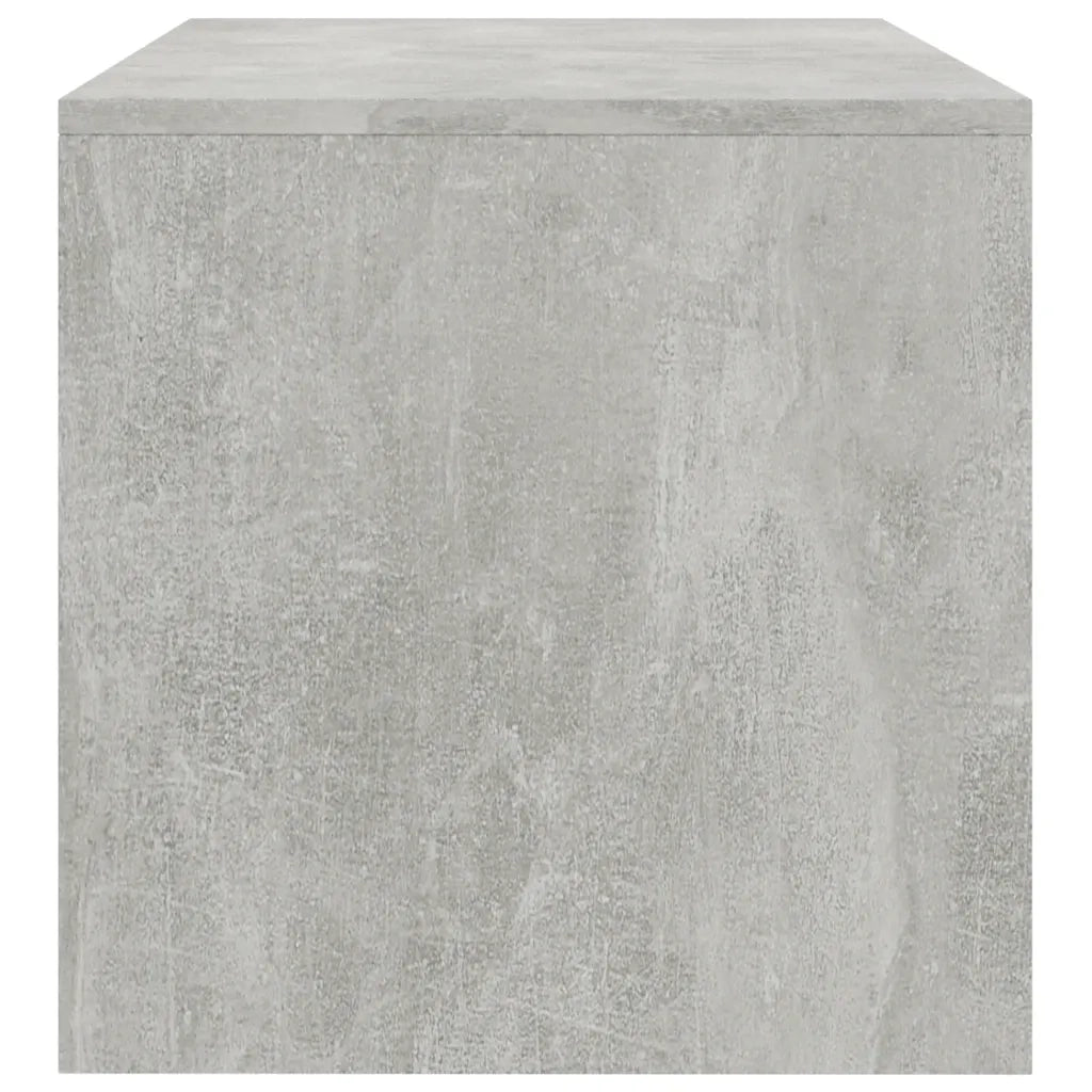 Mobile Porta TV Grigio Cemento 120x40x40cm in Legno Multistrato 800040