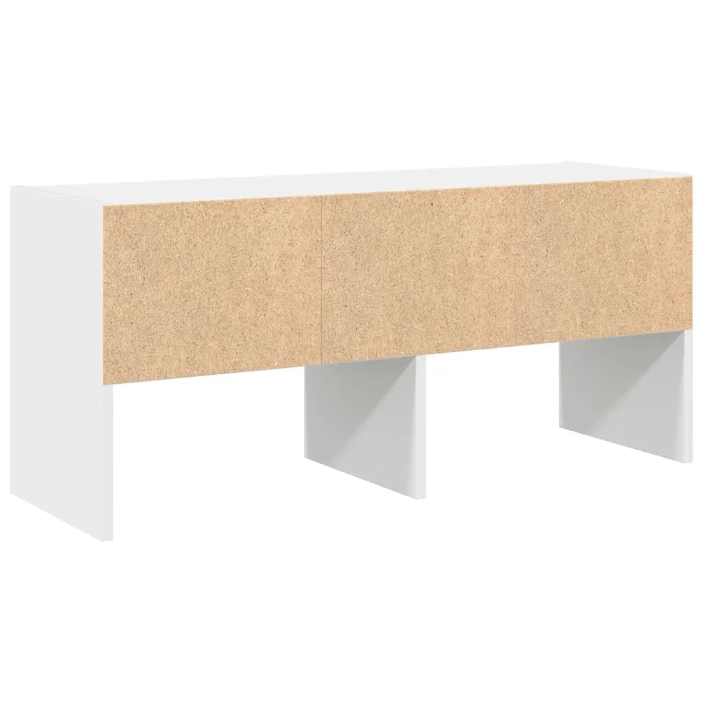 Scarpiera Impilabile-Scaffale per scarpe Bianca 89,5x30x40 cm