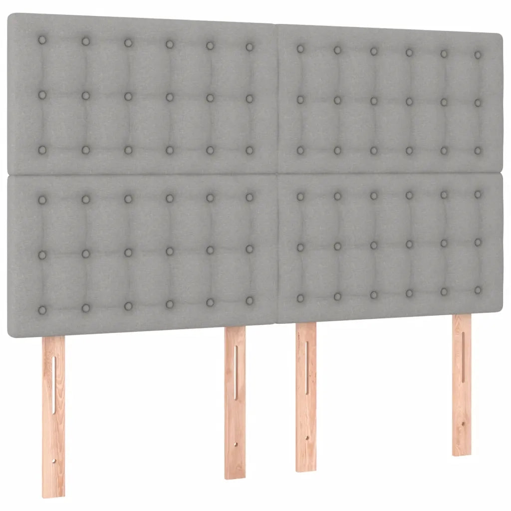 Giroletto senza Materasso Grigio Chiaro 140x200 cm Tessuto 3125381