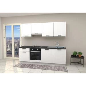CUCINA GOURMET CM. 240 CON TOP ANTRACITE NON FORATO