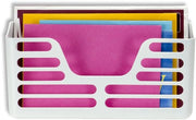 Magnetico Plus 92541 Portafoglio Magnetico, Bianco, 7,6 x 26,7 x 13,2 cm