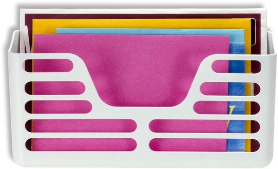 Magnetico Plus 92541 Portafoglio Magnetico, Bianco, 7,6 x 26,7 x 13,2 cm