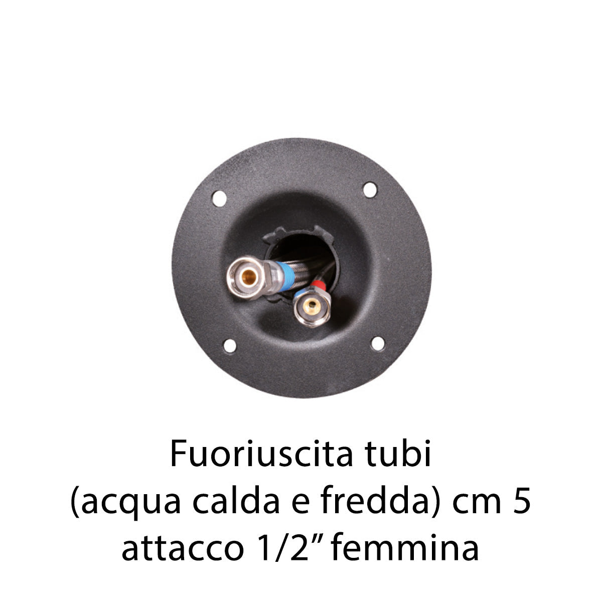 Doccia da Giardino con Miscelatore Belfer 42D2 Acciaio Inox