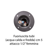 Doccia da Giardino con Miscelatore Belfer 42D2 Acciaio Inox