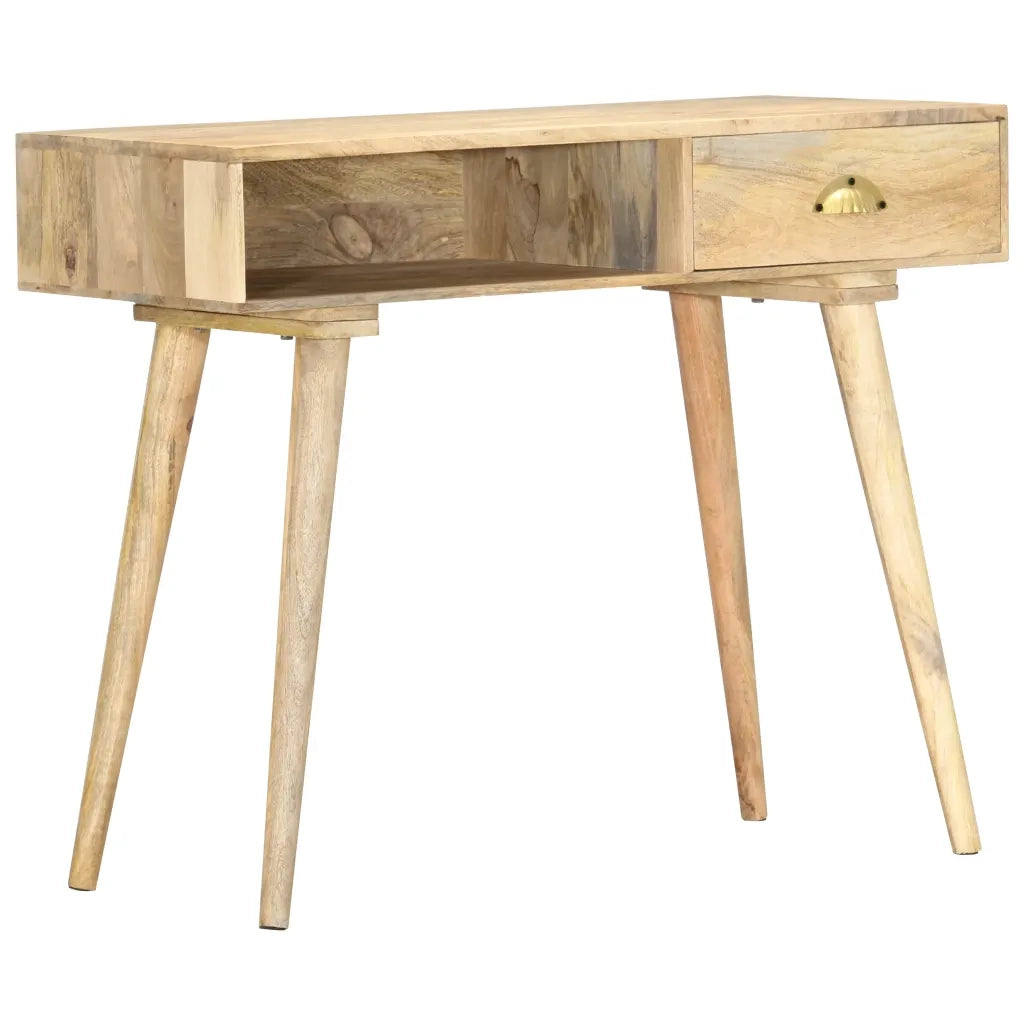 Tavolo Consolle | Tavolo d'Ingresso 90x45x75 cm in Legno Massello di Mango