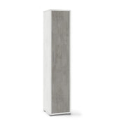 Colonna 1 Anta H182 L38 Kit Ossido Bianco cm 39x41x182h - Sarmog