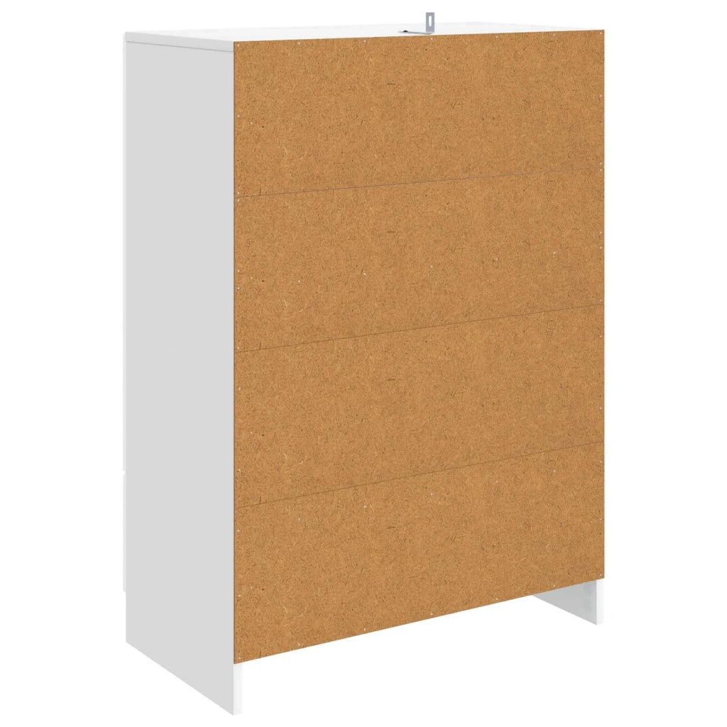 Credenza Bianco 66 x 34,5 x 92 cm Legno ingegnerizzato 895815