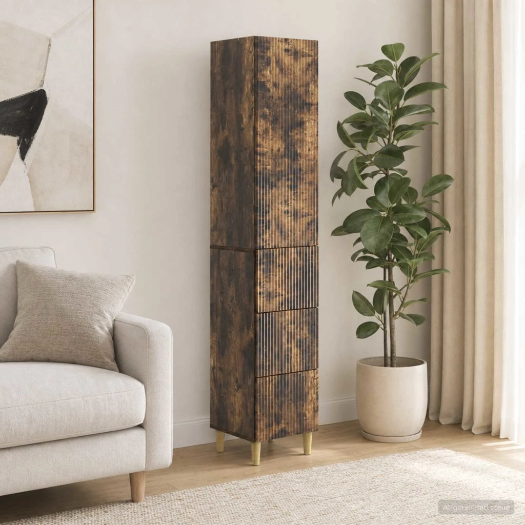 Set di armadi 2 pcs 33 x 34,5 x 90 cm Legno ingegnerizzato 3416570