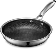 Padella in acciaio inossidabile da 20 cm - PFOA libero - adatto per induzione - 20 cm