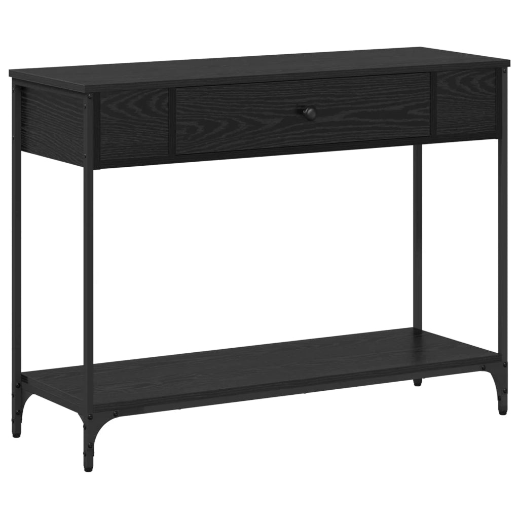 Tavolo consolle Altro Rovere nero 100 x 34.5 x 75 cm