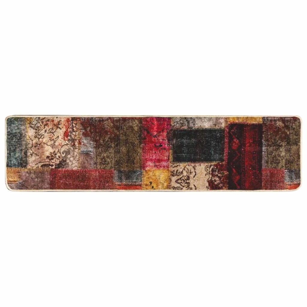 Runner Tappeto MARSA Multicolore 80 x 400 cm Poliestere e PVC 42023246