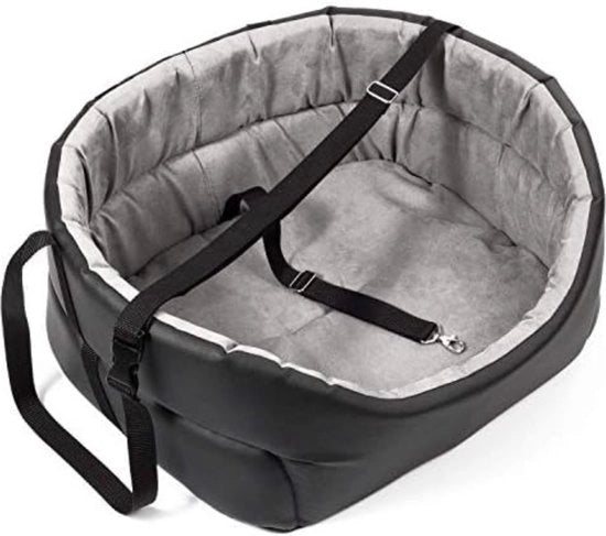 Sedile Auto per Cane - M 51 cm x 40 cm, Nero