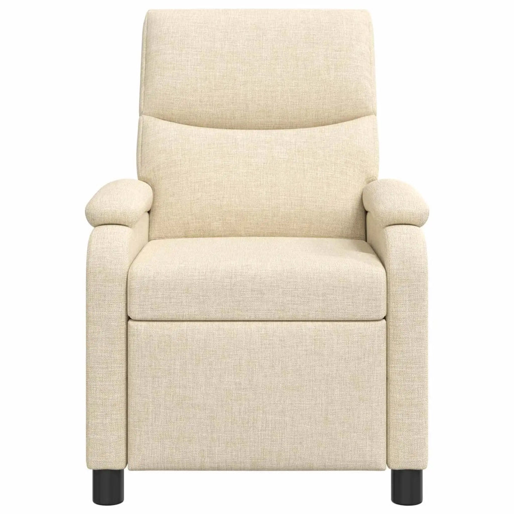 Divano Sedia-Poltrona reclinabile Crema Tessuto 580137