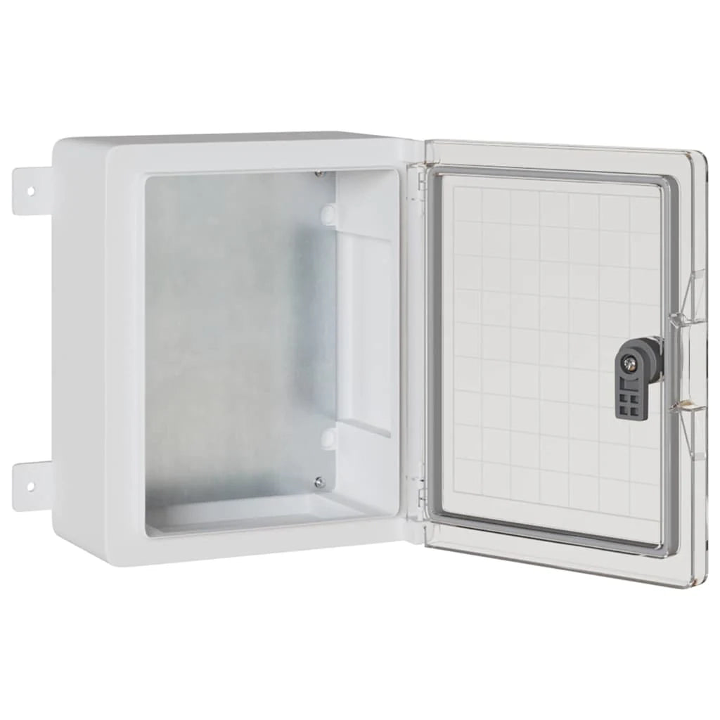 Armadio di controllo moderno 47 x 20 x 60 cm per uso interno ed esterno plastica grigia 02_0058207