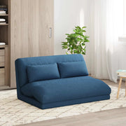 Sedia da Pavimento Blu 110 x 82 x 55 cm Tessuto 42028208