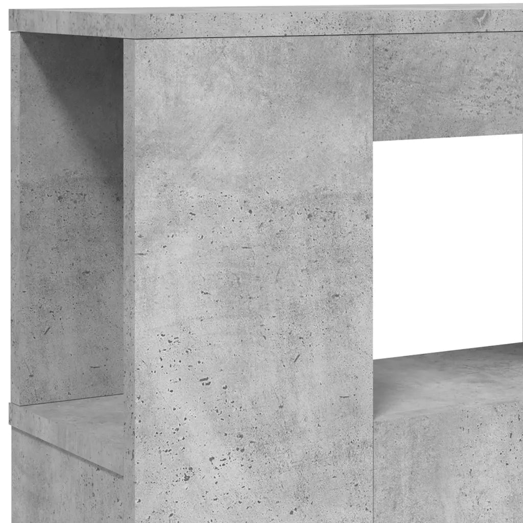 Testiera LED Grigio Cemento 180x18,5x103,5 cm Legno Multistrato 837361
