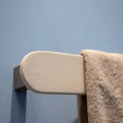 Scaldasalviette elettrico Ness 48 cm resina sabbia 40W in ceramica