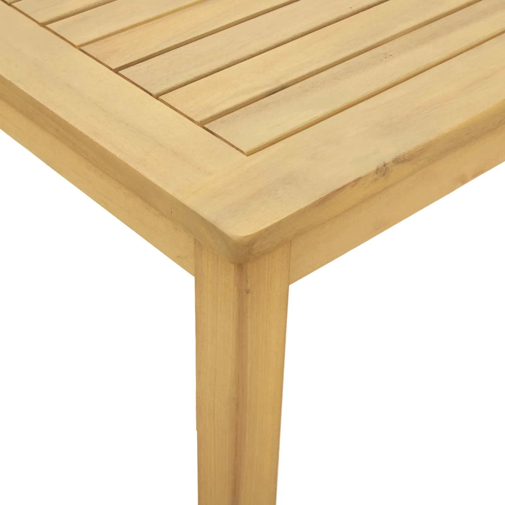 Tavolino da salotto Acacia chiaro 90 x 50 x 36 cm 42026784
