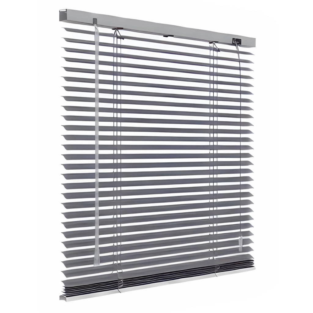 OWIJI Veneziana Grigia Alluminio Dimensioni 70 x 160 cm Lamelle Regolabili Privacy Protezione Solare Installazione Facile Casa Ufficio