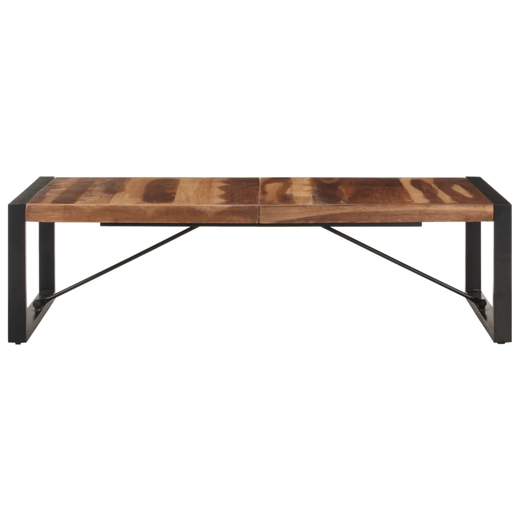 Tavolino da Salotto 140x70x40 cm in Legno Massello 321586