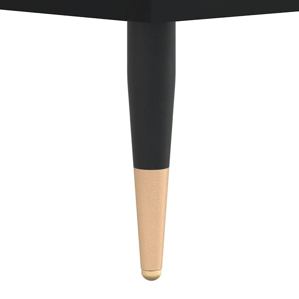 Mobile Porta Dischi Nero 85x38x48 cm in Legno Multistrato CFW9320458