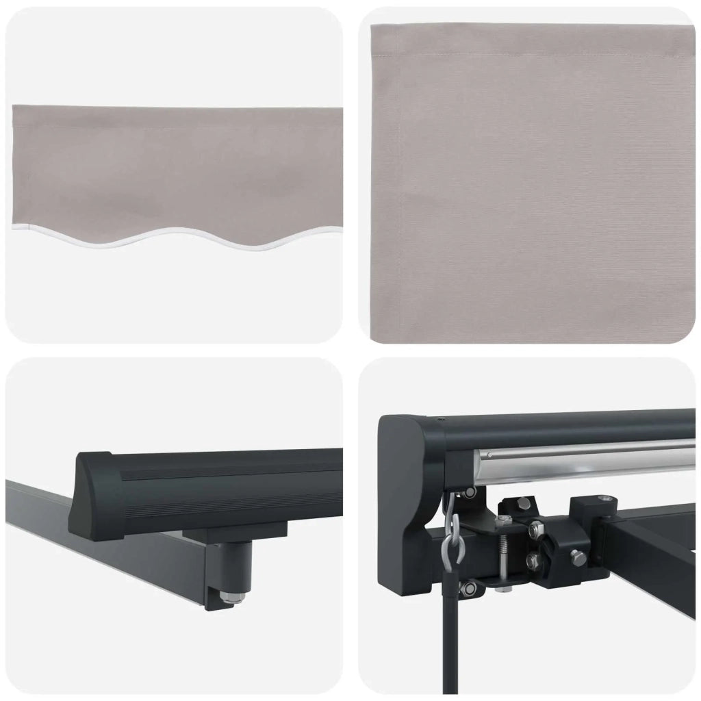 Cornice per Tenda Manuale con LED 3 x 2 m 3420758