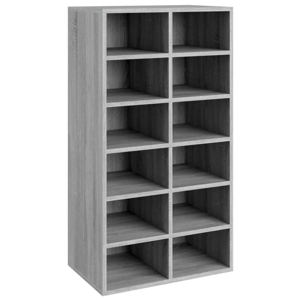 Scarpiera Grigio Sonoma 54x34x100,5 cm in Legno Multistrato cod mxl 51764