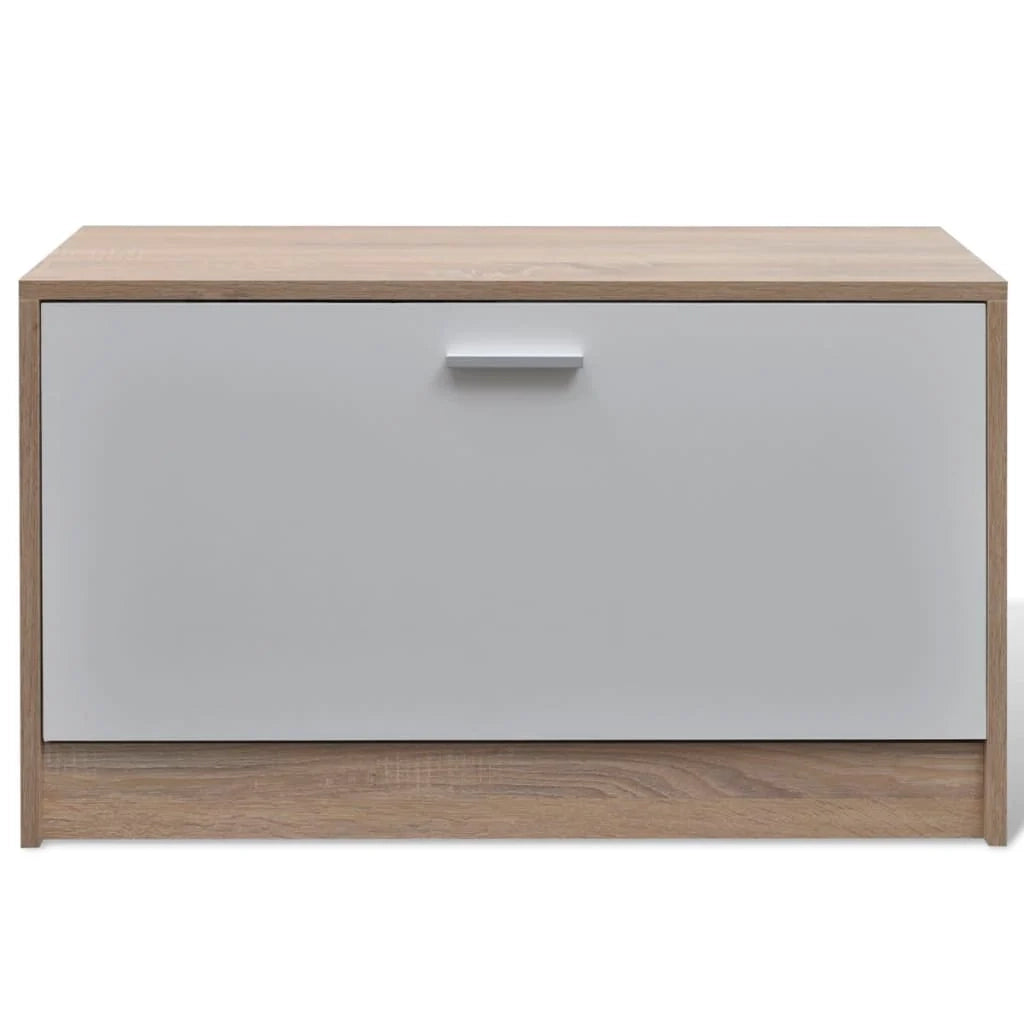 Scarpiera mobile contenitore per scarpe mobile per ingresso/corridoio/soggiorno 3 in 1 in legno e marrone 02_0021350
