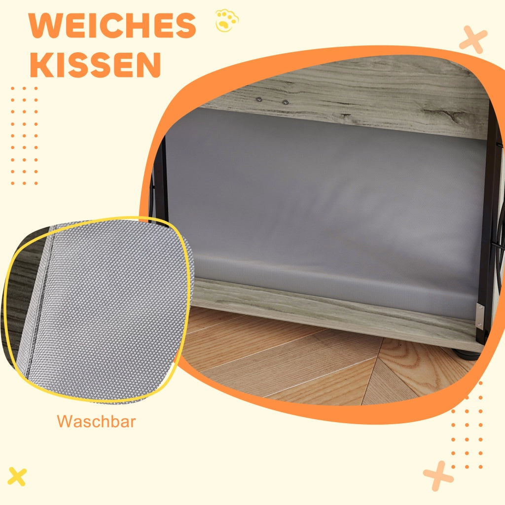 Casetta per Cani ¨C zephmum ¨C Grigio 100x70x80