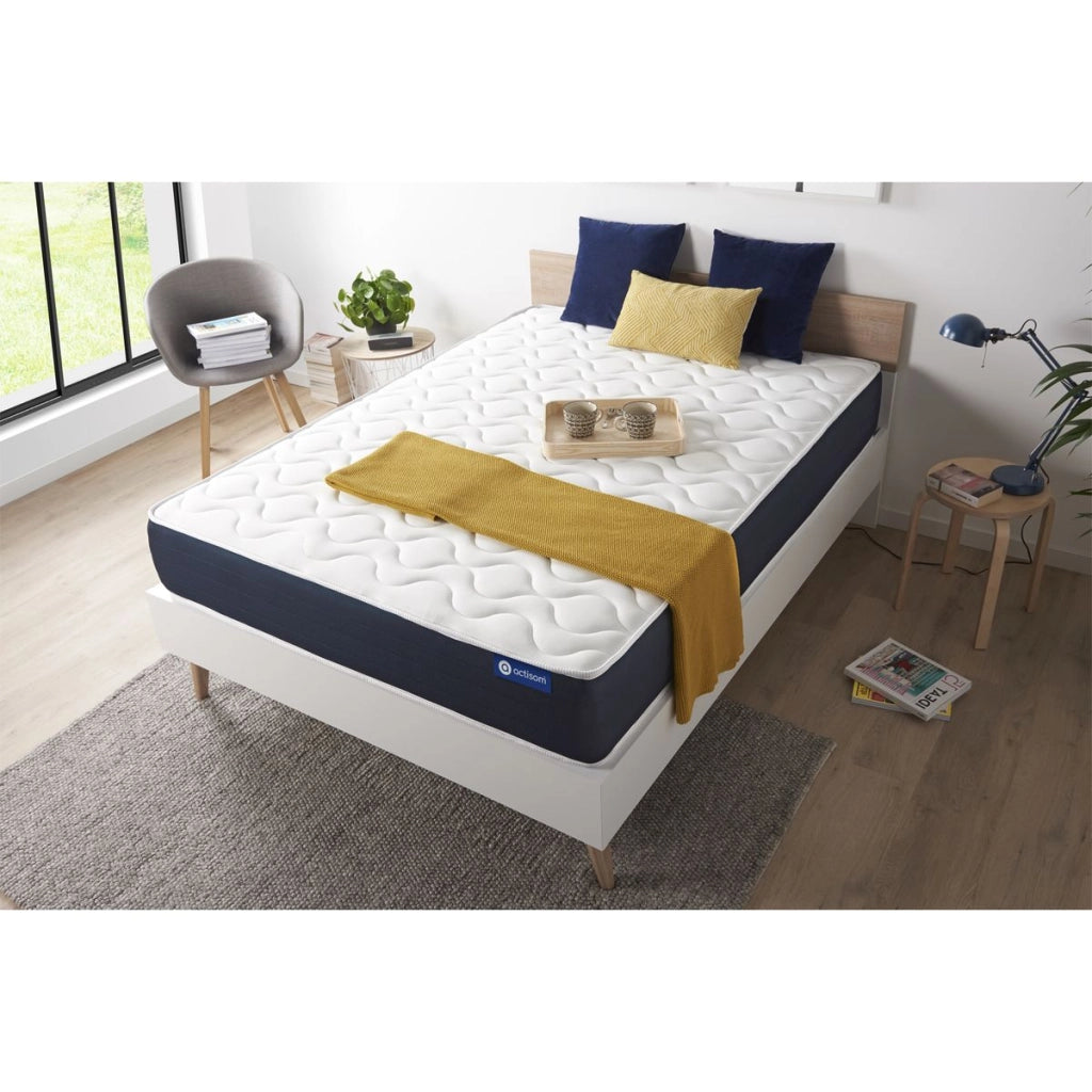Materasso matrimoniale Actilatex life 200x200cm - Spessore : 22cm - Lattice e memory foam - Molto rigido