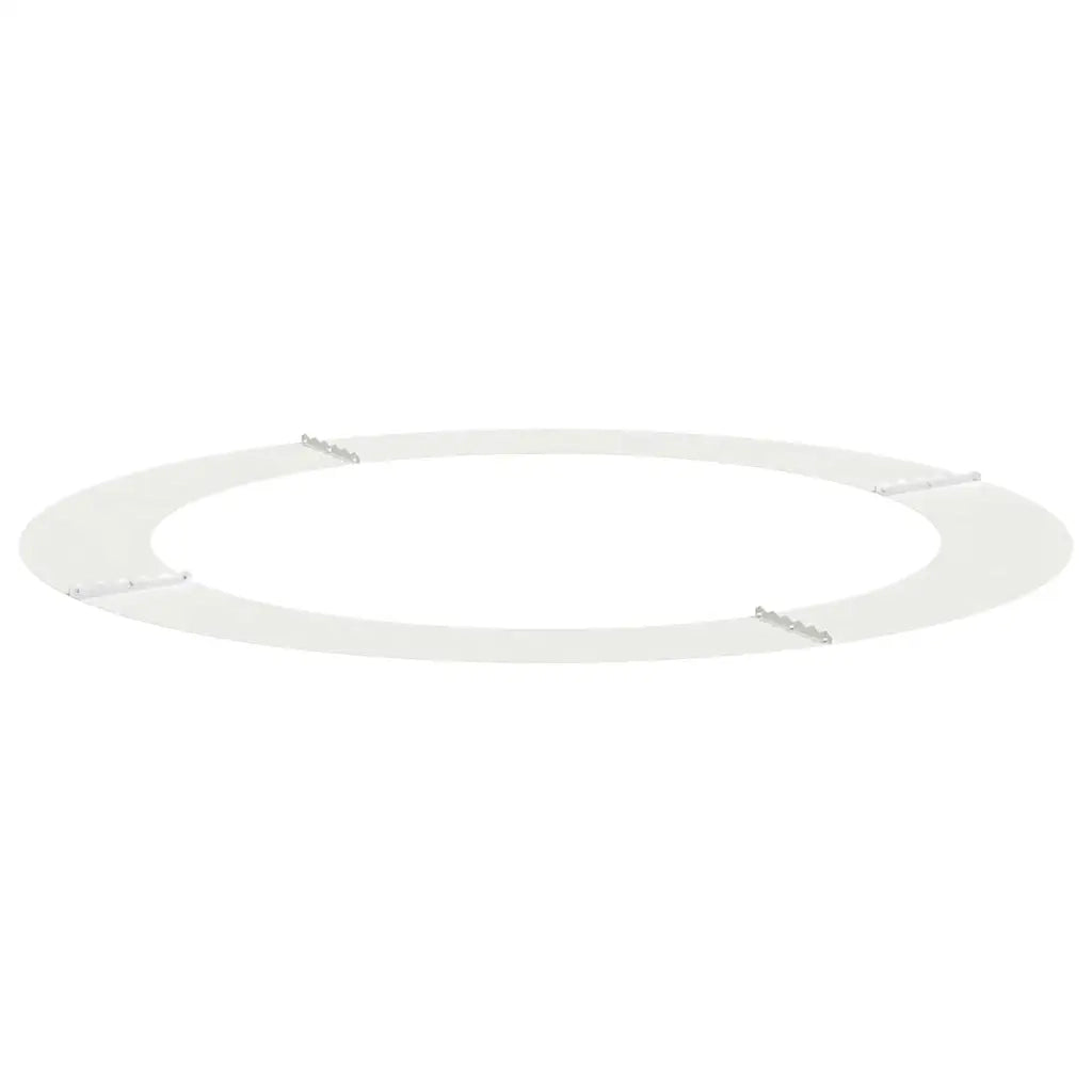adatto per Anelli d'Albero Piatto 5 pz Bianco ?90 / 120 cm CFW6867751