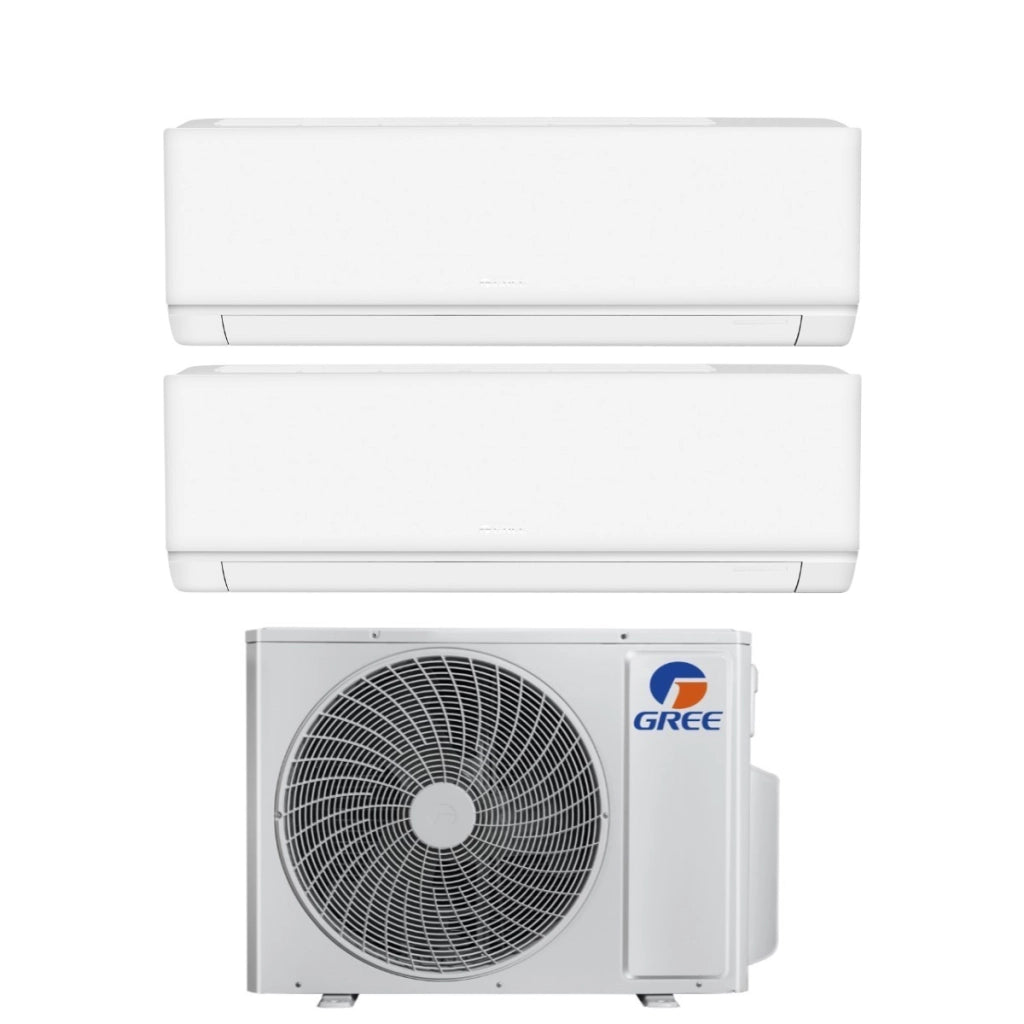 Condizionatore Dual Split Gree Cosmo 9+12 con GWHD(14)NK6OO R-32 Wi-Fi Integrato