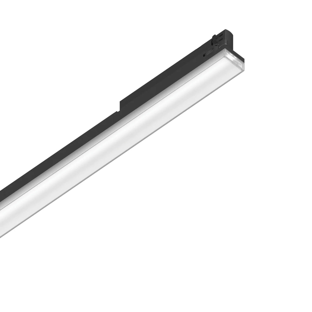 Faretto Su Binario DISPLAY LED 19W Luce Naturale 4000K Nero Ideal Lux