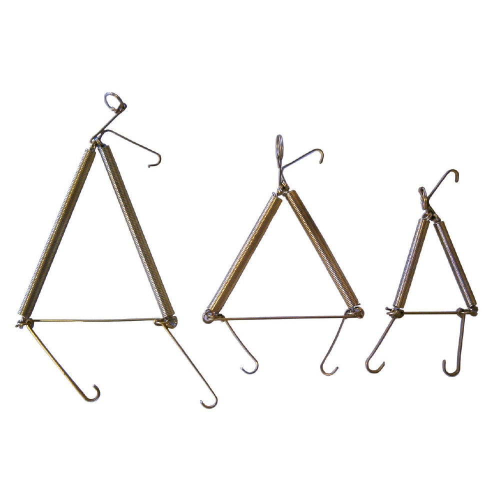 APPENDIPIATTI A MOLLA n° 2 - per  EE ? 16 EE ·25 cm - 10 pezzi