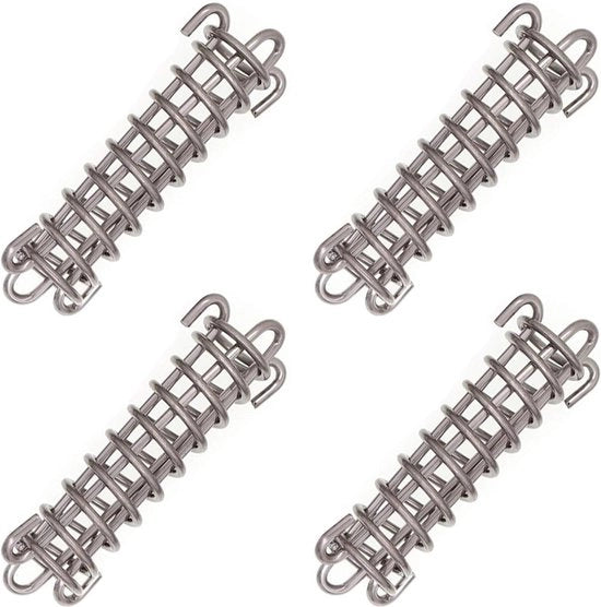 Accessori di fissaggio per tende e teli da sole - 4 pezzi - trekveren in metallo per teli e tende - accessori di fissaggio per ombrelli da campeggio