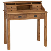Scrivania Naturale 89,5 x 49,5 x 100 cm Legno di teak solido 42024254