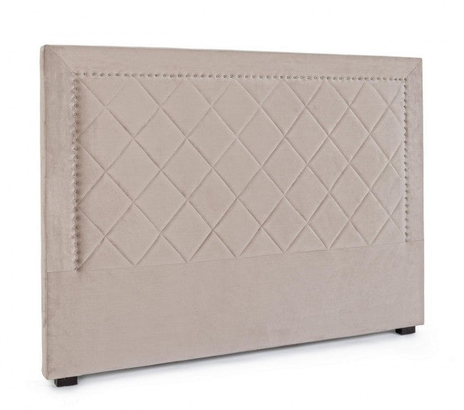 Testiera Letto Ahura Grigio Chiaro 160 in Legno