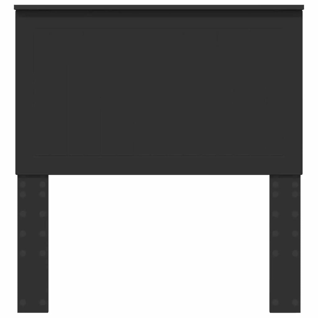 Testiera con testiera Rovere Nero 90 cm Legno multistrato 887803