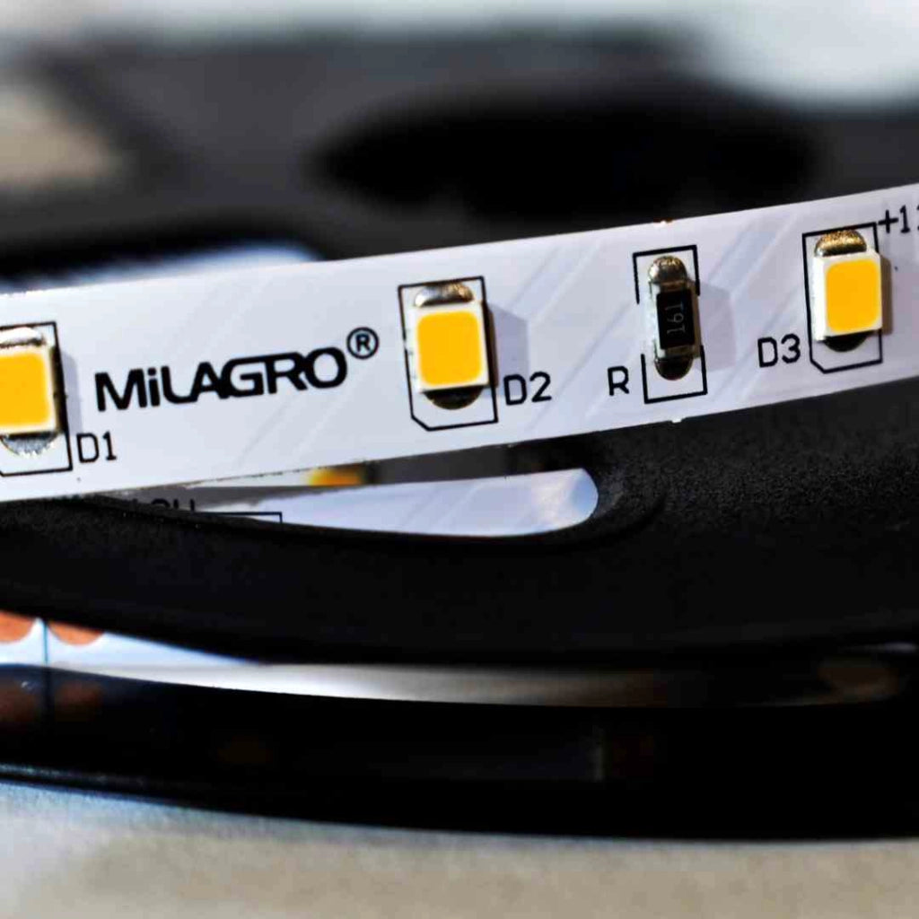 Striscia LED Milagro PRO 5m 24W 3000K bianco caldo