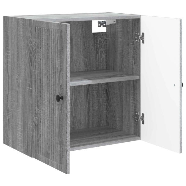Armadietto a Muro | Mobiletto a muro Sonoma grigio 59 x 31 x 60 cm