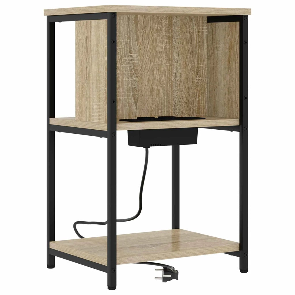 Armadio da Notte 2 pcs Rovere Sonoma 38 x 31 x 61 cm 859453