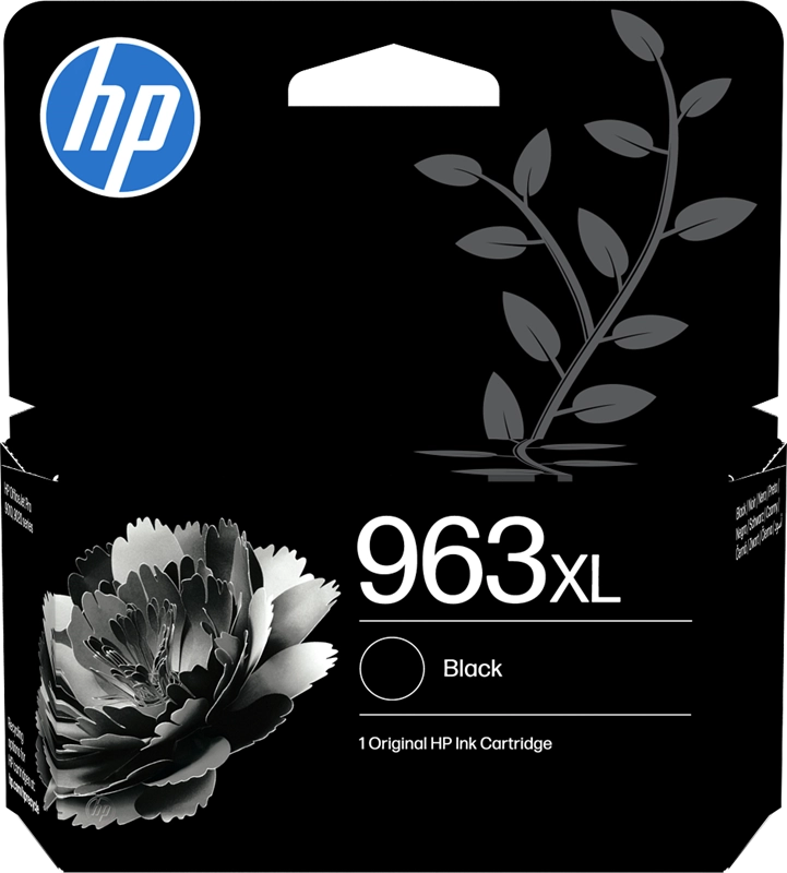 HP Cartuccia di inchiostro nero originale 963XL ad alta capacità