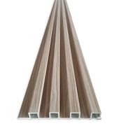 Natural - Pannello effetto legno doghettato in WPC alta densità KIT DA 4.8 MQ