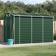 Casetta da giardino verde 191x300x198 cm in acciaio zincato 3188233