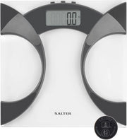 Ponderale Digitale Bilancia - Analizzatore di Peso per Bagni per Peso del Corpo, Grassi, Acqua, IMC, Vetro Extralight, 4 Memorie Utenti, Massimo 160 kg