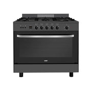 Cucina a gas Samet Stromboli 90x60 cm con forno a gas grill elettrici – Nera Classe A