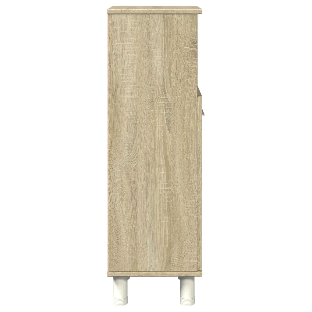 Mobile da Bagno Rovere Sonoma 30,5x30x95cm in Truciolato